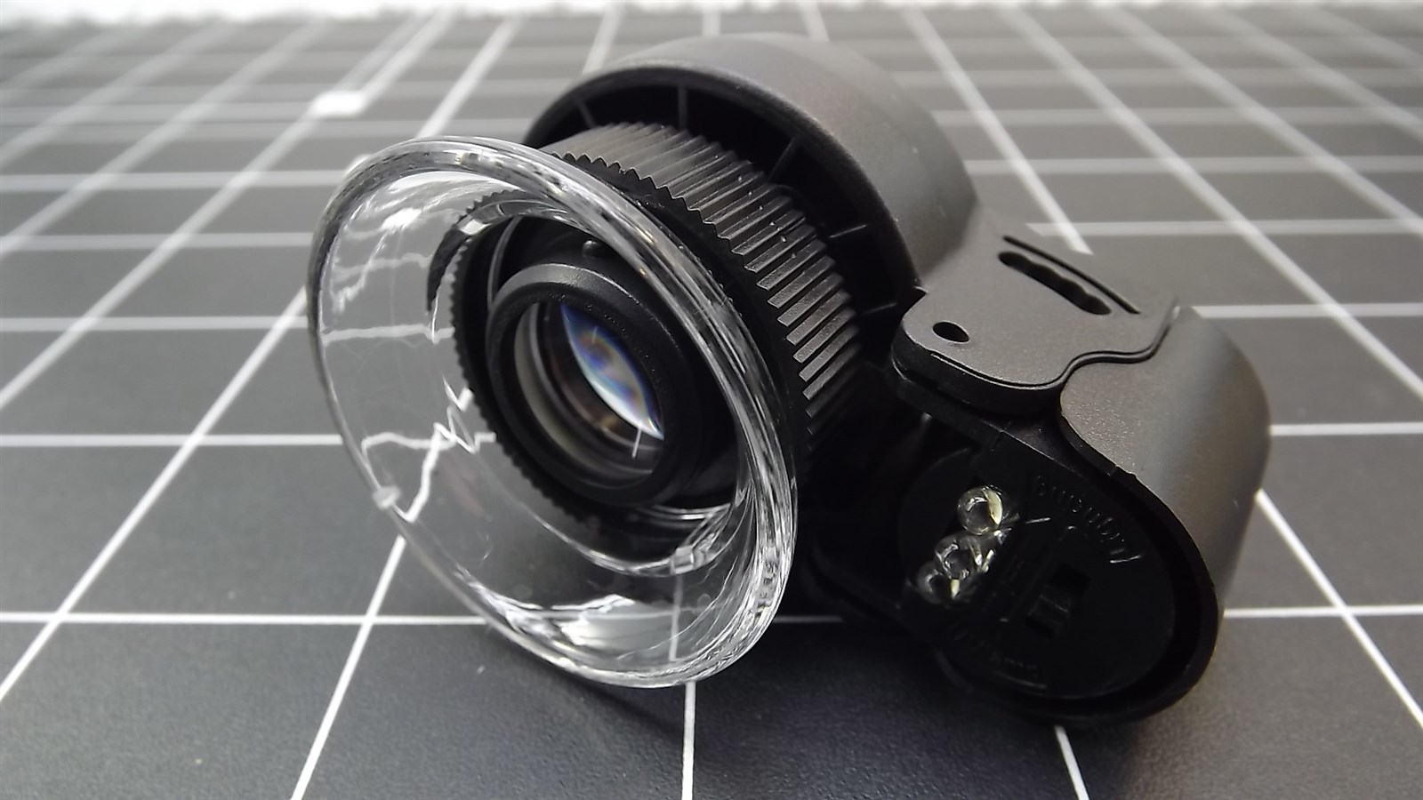 57 1223.jpg 15X 21mm UV and LED Stamp Loupe – Lighted Glass Lens Magnifier with 382–385nm UV for Stamps and Gems