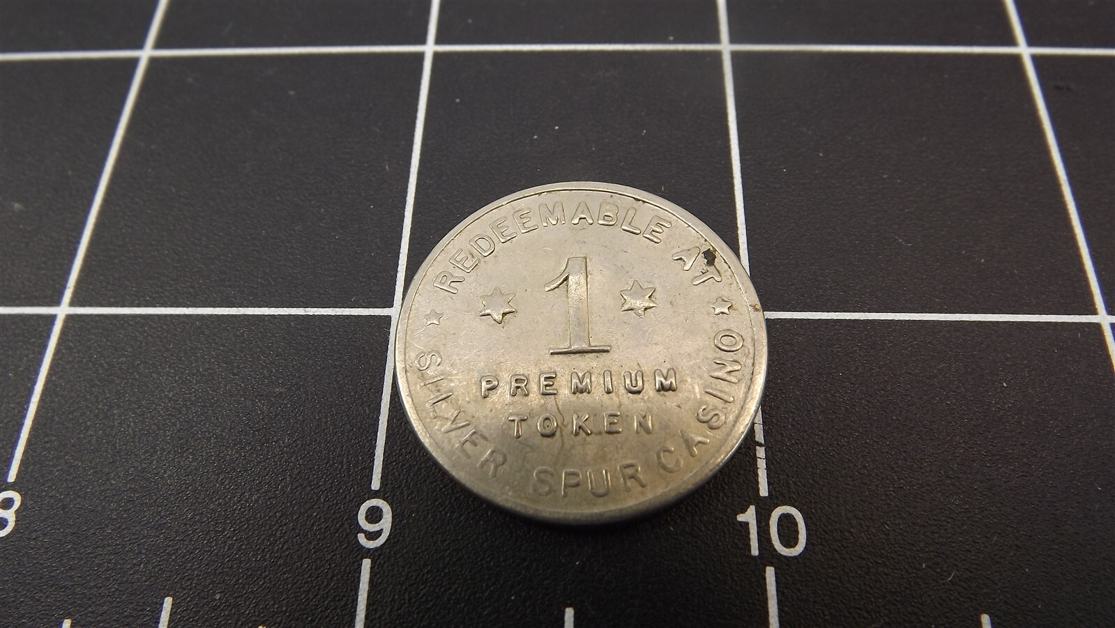 57 1592.jpg Silver Spur Casino Reno Nevada Token Medal – Casino Gaming Collectible Coin, Reno & Nevada Memorabilia
