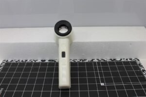 10x Illuminated Glass Lens Magnifier 1″ Dual Lens – Lighted Hand Magnifier with Krypton Bulb, Uses 2 C Batteries