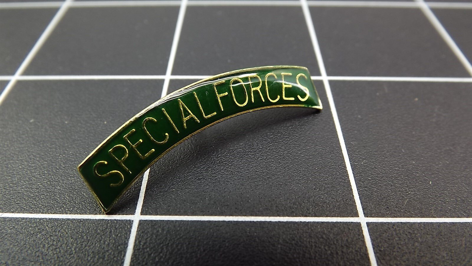 57 2037.jpg Special Forces Letters Badge Lapel Pin – Military Special Forces Hat Pin for Veterans & Collectors