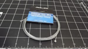 XLC Universal Gear Shift Cable 1.2mm x 2700mm – Steel Derailleur Inner Wire for Bicycles, New