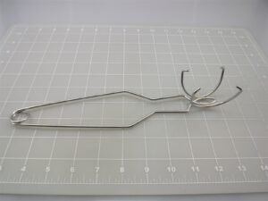 Crucible Holder Tongs for 1-3/4″ Alumina Ceramic Melting Pots – Steel Pot Handle for Melting Gold and Silver