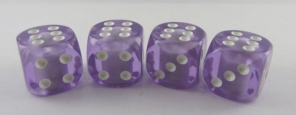 57 2341.jpg Translucent Purple Dice Valve Caps 4-Piece Set – VW, Rat Rod, Car, Truck and SUV Schrader Tire Caps