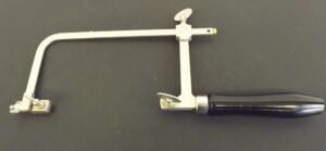 Adjustable Jewelers Saw Frame with Wood Handle – Metal Piercing Saw Frame for Jewelry Making and Repair