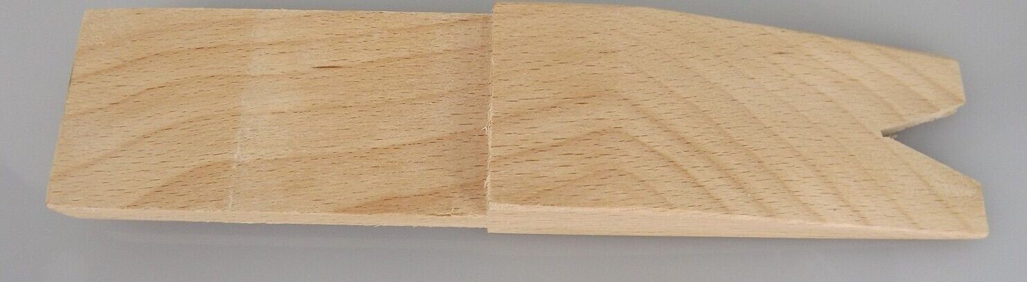 57 2662.jpg Wooden Bench Pin for Bench Clamp – Jewelers Filing Post with V Slot, 1-1/2″ Wide Hardwood Bench Peg