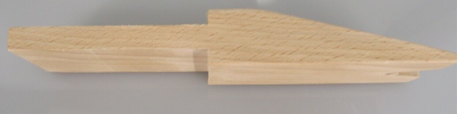 57 2664.jpg Wooden Bench Pin for Bench Clamp – Jewelers Filing Post with V Slot, 1-1/2″ Wide Hardwood Bench Peg