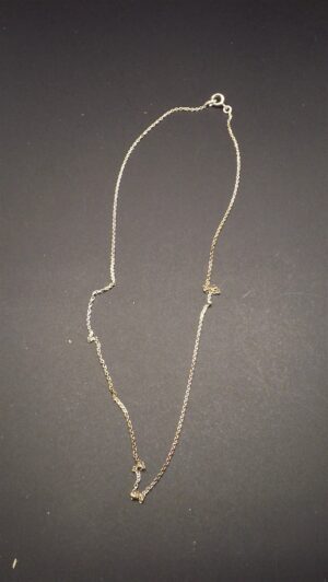 Sterling Silver 925 Soldered Link Neck Chain – 16″ Fine Replacement Necklace Chain, Stamped 925, 1.3 Grams