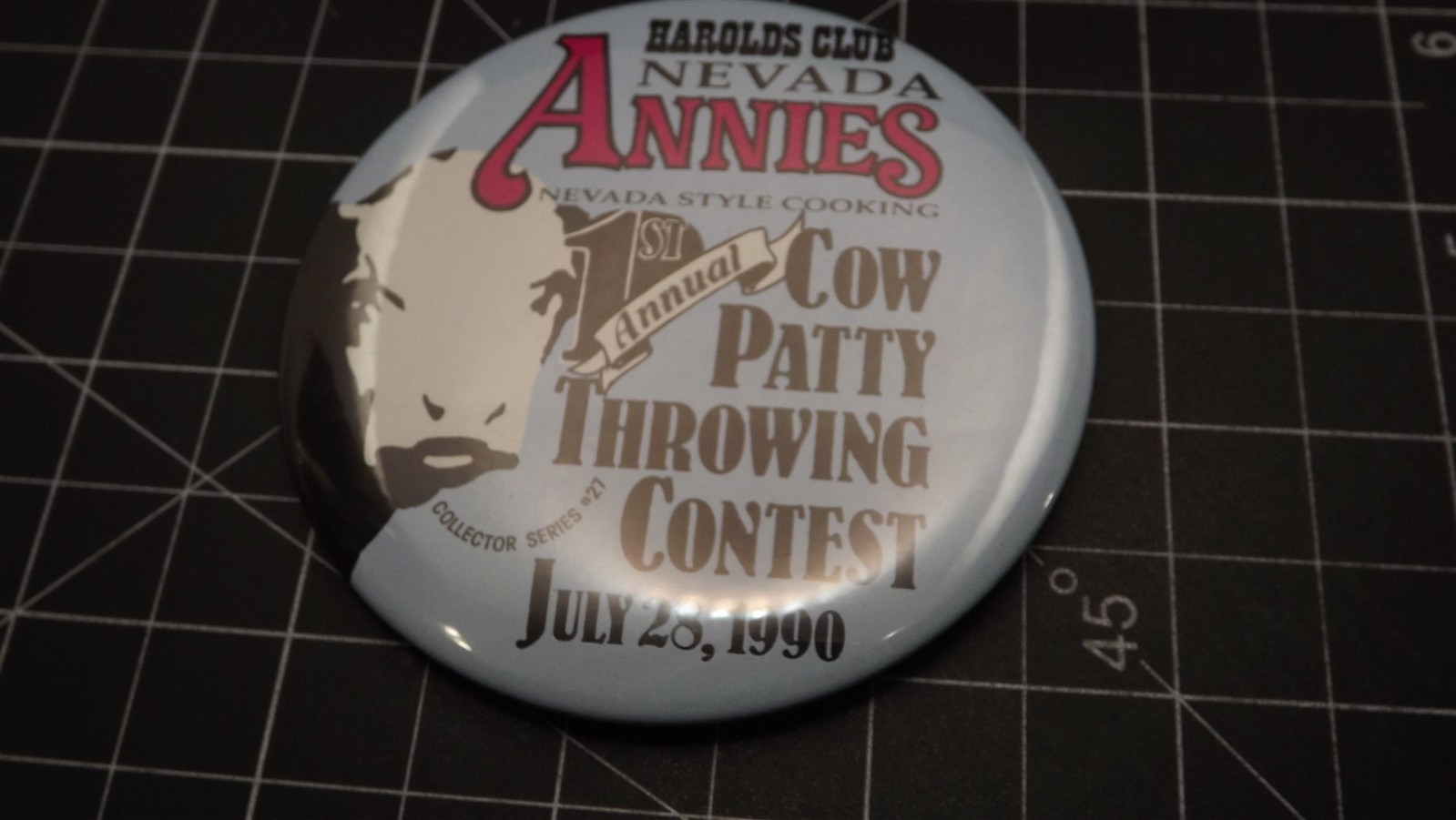 57 294.jpg Harolds Club Reno “Cow Patty Throwing Contest 1990” Collectible – Nevada Casino Novelty Memorabilia