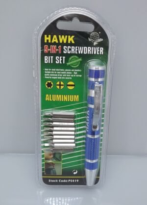 9-in-1 Jeweler’s Precision Screwdriver Set – Aluminum Magnetic Driver for Watches, Glasses & Electronics