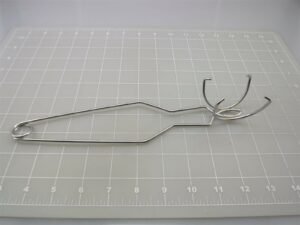 Steel Crucible Holder Tongs for 2 1/4″ Alumina Ceramic Melting Pots – 10″ Jewelers Gold & Silver Melting Tool