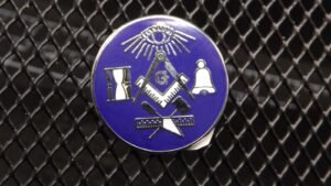 Masonic Square & Compass Lapel Pin