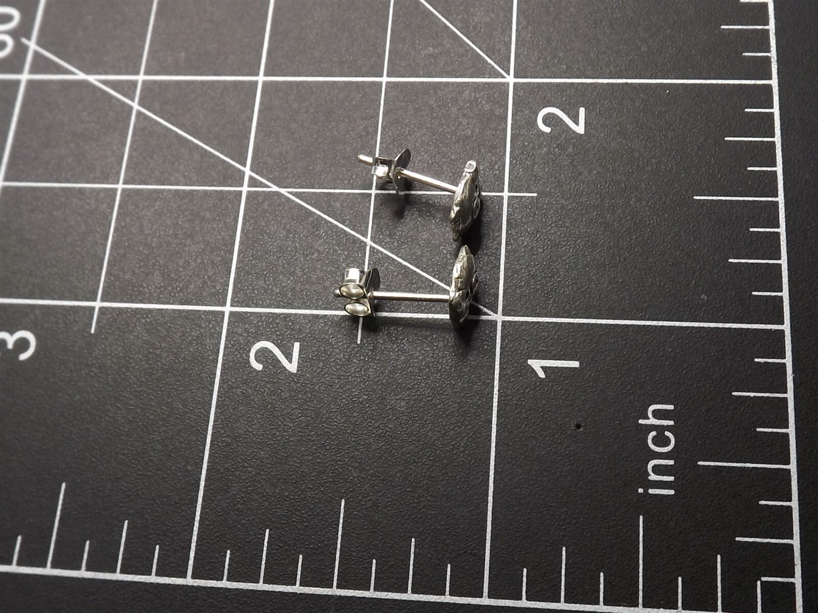 57 956.jpg Solid Sterling Silver .925 Children’s Pig Earrings – Cute Piggy Animal Kids Earrings Pair