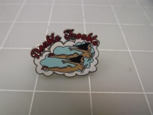 Double Trouble pin-up lapel pin