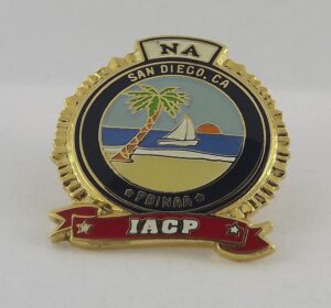 FBINAA / IACP San Diego, California Lapel Pin