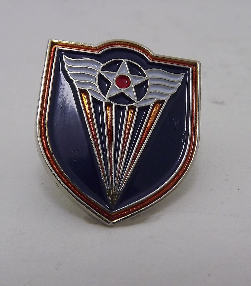 s l1600 12554.jpg Air Force Star Enamel Lapel Pin (Style A)