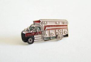 Ambulance Emergency Vehicle Lapel Pin