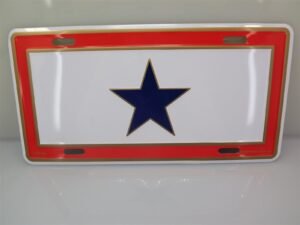 License Plate U.S. Army Family Member in Service Star Standard Size Military – Car & Truck Accessory, New