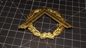 O.E.S. Officer Jewels – Heavy Gold Plate – Order of Eastern Star – Collectible, New