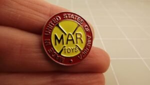 Marx "MAR Toys" Lapel Pin – Enamel