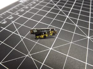 Yellow Ladder Fire Truck Lapel Pin – Enamel