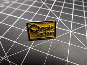 Chessie System Railroad Lapel Pin – Yellow enamel