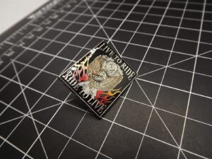 "Live To Ride, Ride To Live" Lapel Pin – Enamel