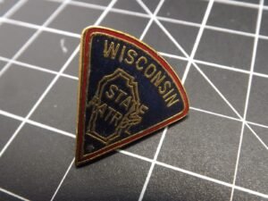 Wisconsin State Patrol Patch Lapel Pin – Enamel