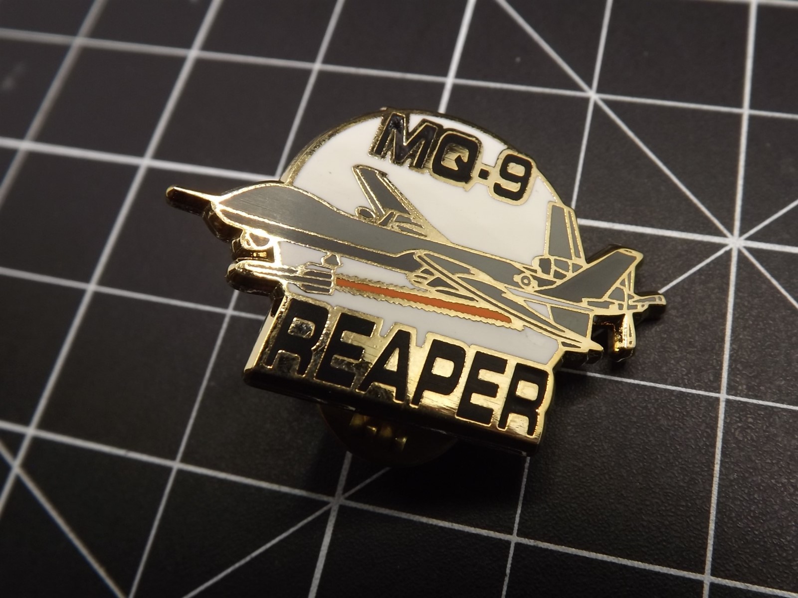 s l1600 2943.jpg MQ-9 Reaper Drone Lapel Pin – Enamel