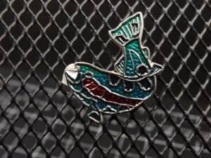 Trout Lapel Pin – Enamel