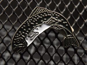 Steelhead Lapel Pin – Enamel