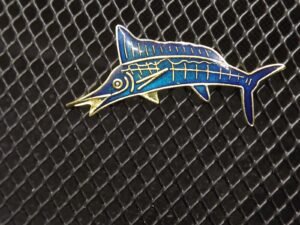 Marlin Lapel Pin – Enamel