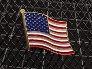 American Flag Lapel Pin – Enamel