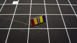 Combat Action Ribbon Lapel Pin – 7/8" Enamel
