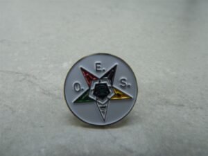 Order of the Eastern Star Lapel Pin – Enamel
