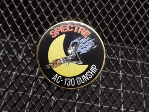AC-130 "Spectre" Gunship Lapel Pin – Enamel