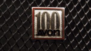 Avon 100th Anniversary Lapel Pin