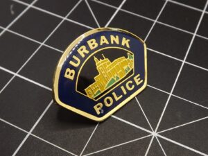 Burbank Police Lapel Pin