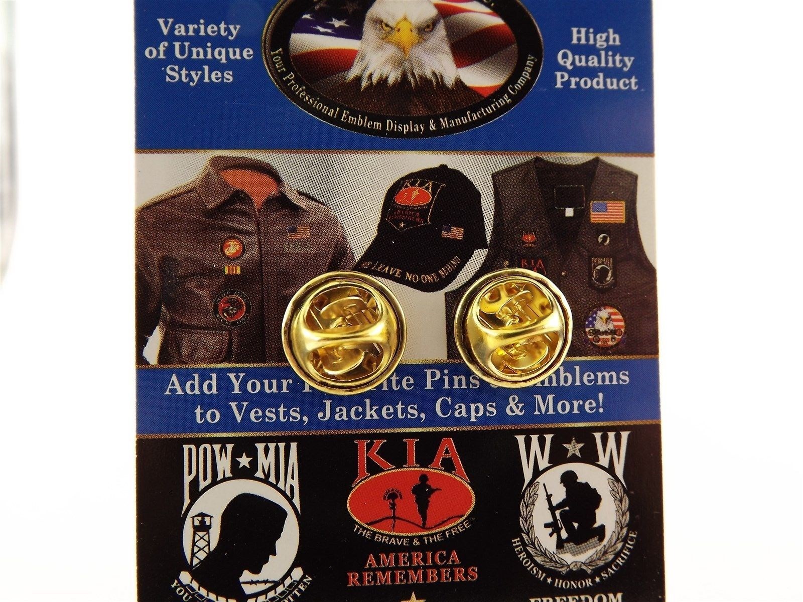 s l1600 606.jpg "My Son Is A Marine" Lapel Pin – 15/16" Red & Black Enamel USMC Proud Parent Pin – view 2
