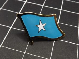 Somalia Flag Lapel Pin (Style B)