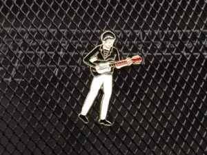 Guitar Player Lapel Pin