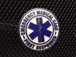 EMT First Responder Lapel Pin – 1-1/2" (Style A)