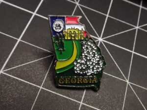 Georgia State Lapel Pin
