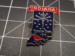 Indiana State Lapel Pin