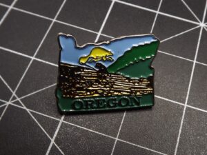 Oregon State Lapel Pin