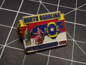 North Carolina State Lapel Pin
