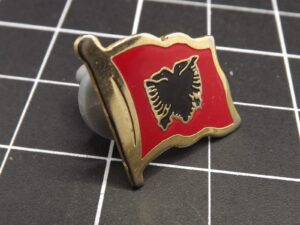 Albania Flag Lapel Pin