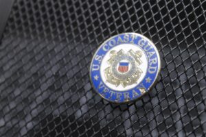 Coast Guard Veteran Lapel Pin