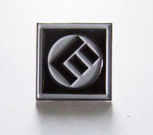 “EL” Elevated Train Railroad Lapel Pin