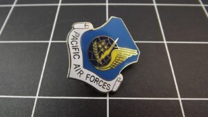 USAF Pacific Air Forces (PACAF) Lapel Pin – 1" Enamel