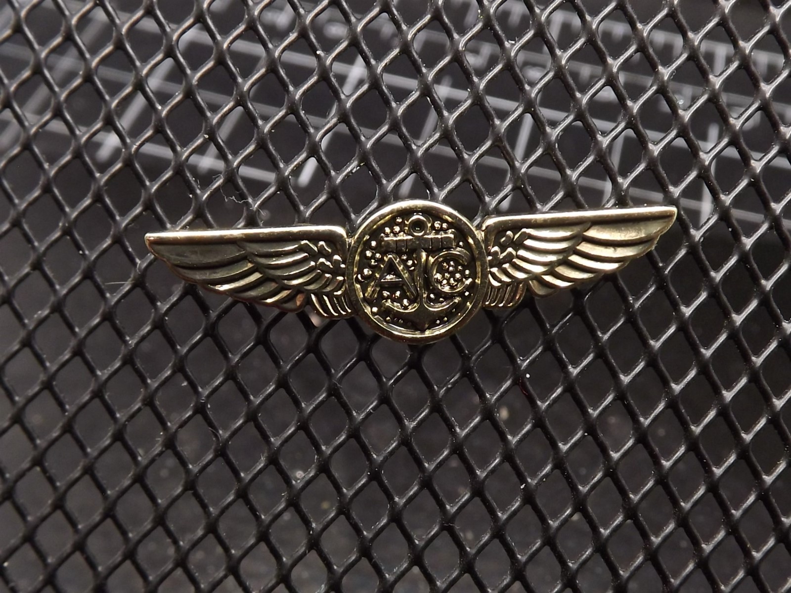 s l1600 949.jpg U.S. Navy Aircrew Wings Lapel Pin – 1-1/4" Gold-Tone – photo 2